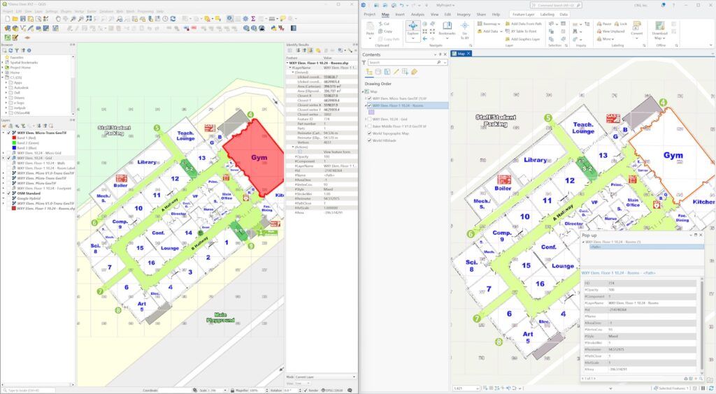 CRG QGIS ARCGIS