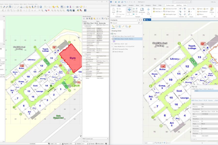 CRG QGIS ARCGIS