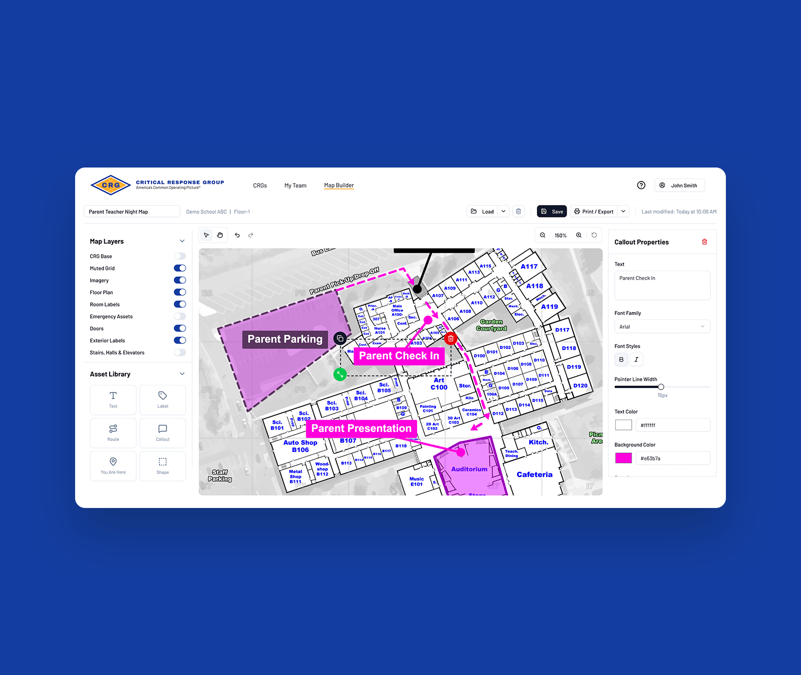 Critical Response Group Introduces Facilities Focused Map Builder, Transforming Verified Life-Safety Data Into an Everyday Operational Resource for Schools and Facilities