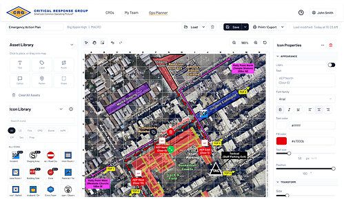 Critical Response Group Launches Free Ops Planner for Public Safety Agencies Nationwide